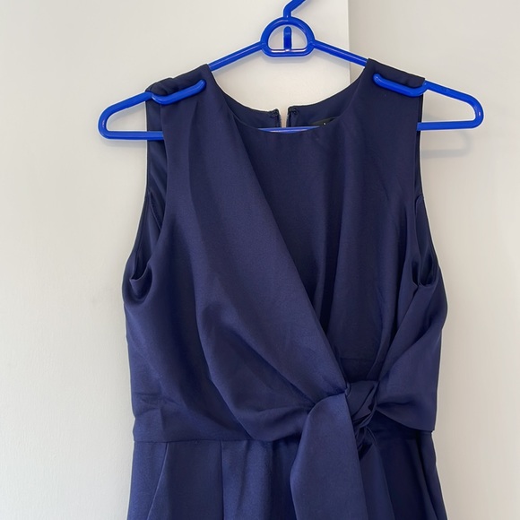 Lulus blue dress with pockets. Size small with tags - Picture 2 of 8
